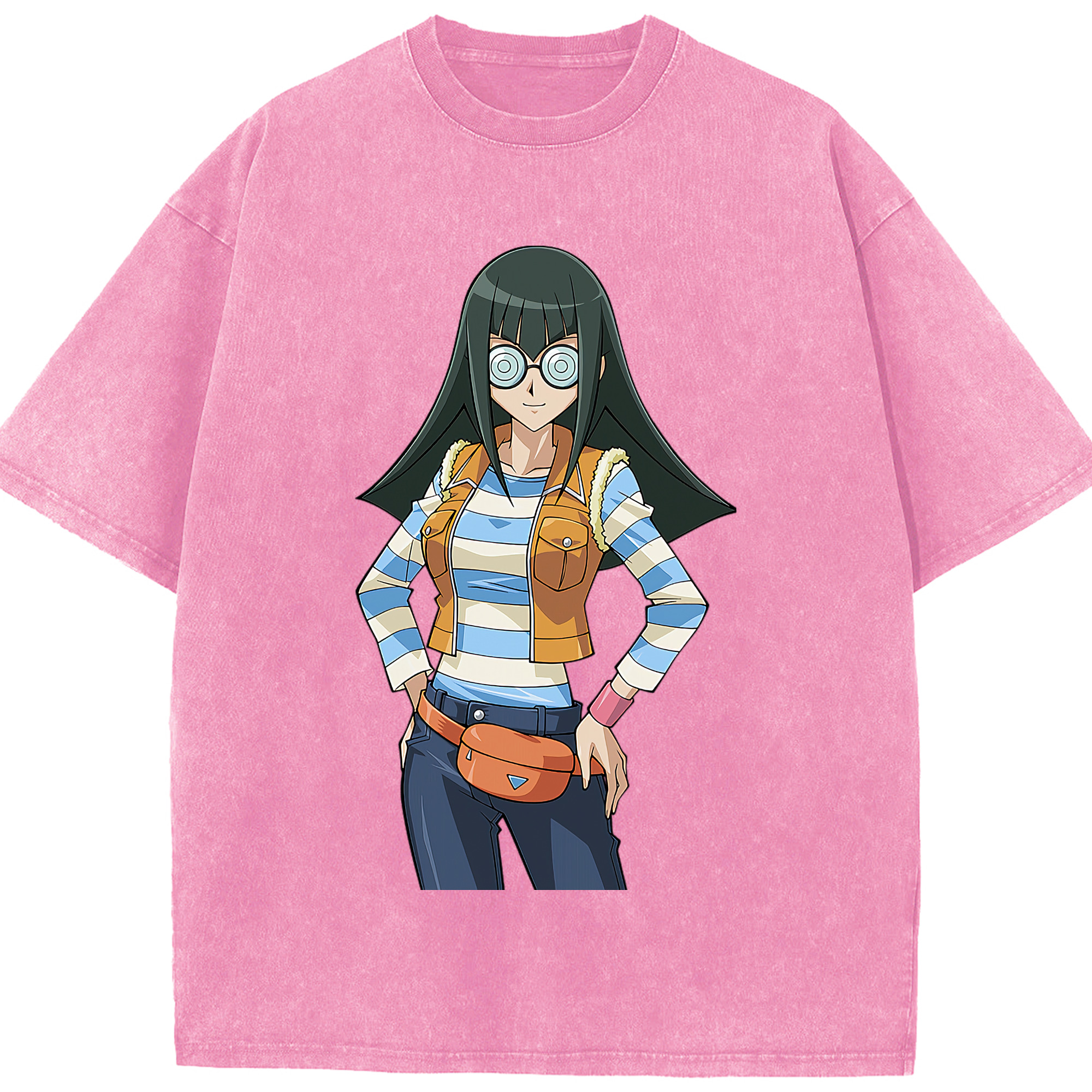 （画像用） 遊☆戯☆王 Yu-Gi-Oh! 綿100% ヴィンテージ風 半袖Tシャツ（フロントプリント）